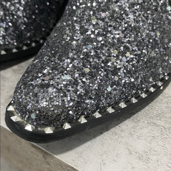 Cape Robbin Black Textured Rhinestone Cowboy Boots Size 8.5 - Picture 4 of 16